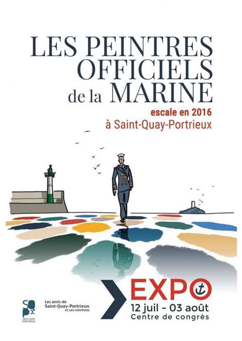 Les Peintres Officiels de la Marine Exposition à St Quay Portrieux