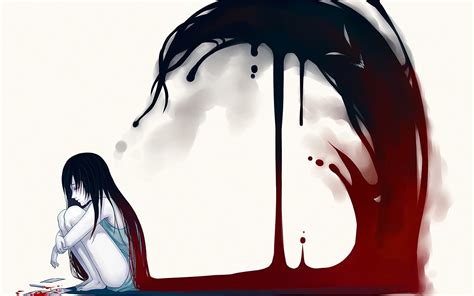 Crying Anime Girl Emo Wallpapers Top Free Crying Anime Girl Emo