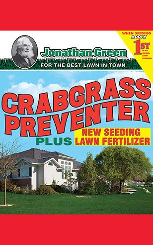 Jonathan Green Crabgrass Preventer plus New Seeding Lawn Fertilizer 10 ...