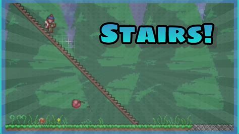 How To Create Stairs In Terraria Youtube