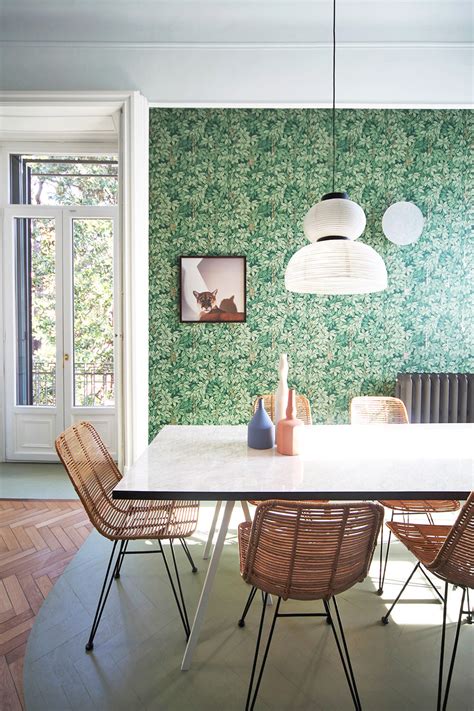 Room Of The Week A Lush And Modern Milan Dining Room