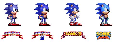 Sonic Mania Sprite Sega Genesis Comparison Rnintendoswitch