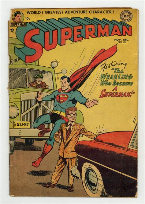 Superman 1939 1st Series 85 Gd 20