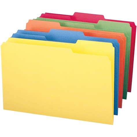 Smead Colored File Folders 13 Cut Tabs 100 Per Box Legal 16943