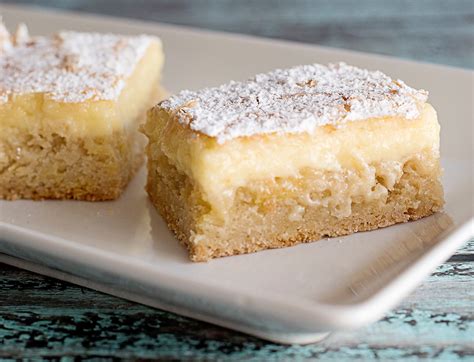 Add the eggs, vanilla, and butter, and beat together. Paula Deen's Ooey Gooey Butter Bars