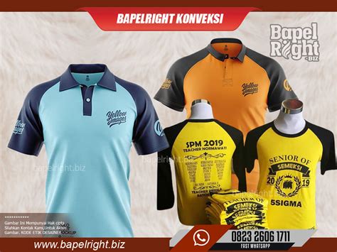 Desain Kaos Reuni Unik Model Terbaru Keren Bapelright