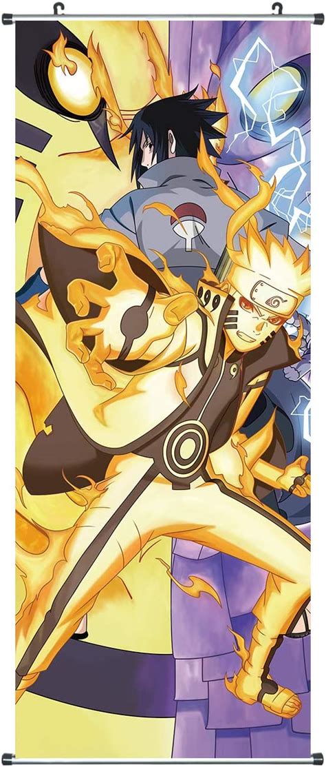 Coolchange Grand Poster à Enrouler De Naruto Motif Naruto Uzumaki