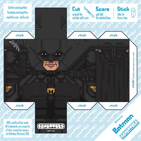 Papercraft De Batman Manualidades A Raudales