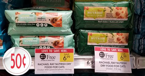 It's high in protein to give him the. Rachael Ray Nutrish Dry Cat Food - Only 50¢ each