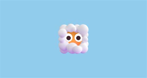 😶‍🌫️ Face In Clouds Emoji On Microsoft Teams 10