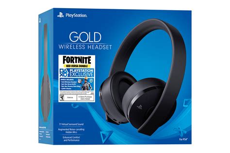 Sony Wireless Headset Gold Fortnite Bundle купить в Москве в интернет