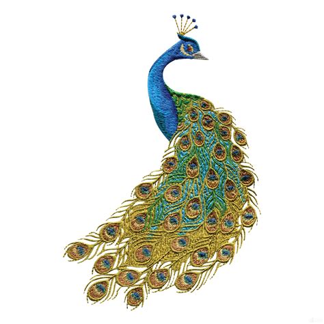 19 Free Peacock Embroidery Design Pes Eldeportereyeneuropa