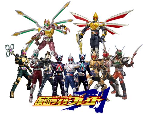 Kamen Rider Blade All Riders And Forms By Omphramz On Deviantart