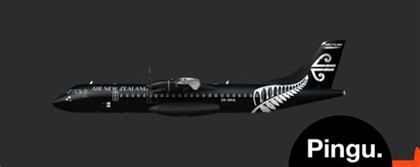 Air New Zealand Atr 72 600 All Blacks Kiwiana Gallery Airline Empires