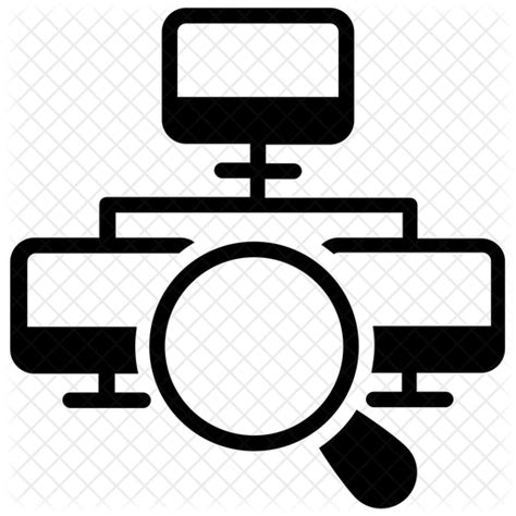 Network Monitoring Icon Download In Glyph Style