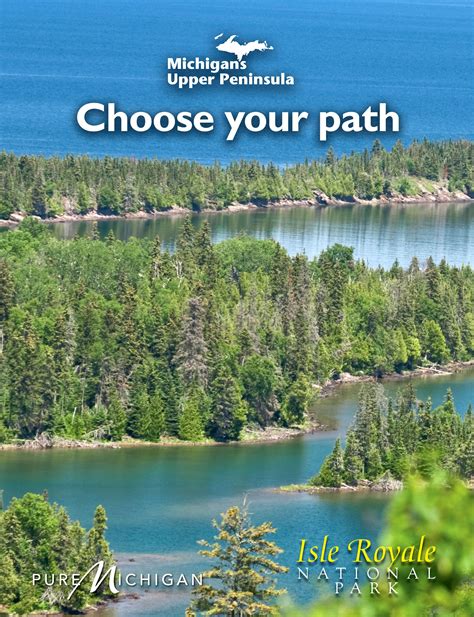 Interactive Map Of The Up Upper Peninsula Map Michigan Travel