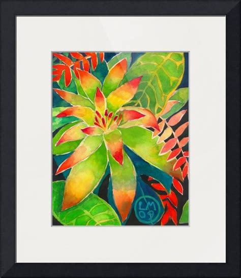 Jungle Floral By Lauren Mcmullen Floral Prints Art Framed Art