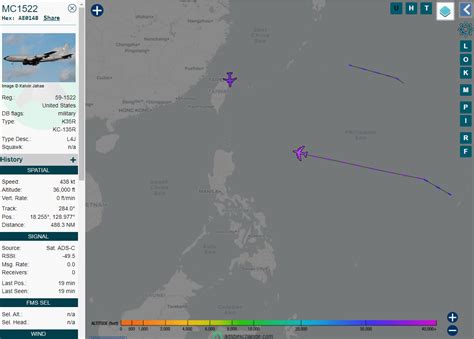 Military Flight Tracking April 13th 2021 Important Plane Location