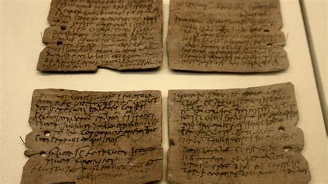 2000 Year Old Documents Found In London Dig Photo Canada Journal