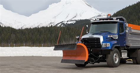 Snow Plow Truck Vocational Trucks Freightliner Trucks