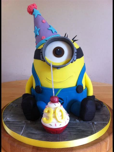 And two, if you turn the. Minion birthday cake | Minion birthday, Eat cake, Fondant cakes