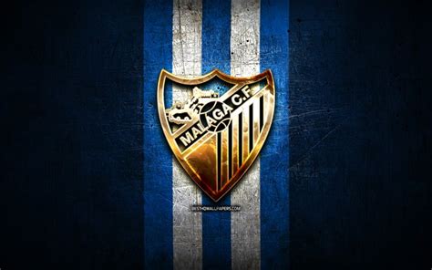 Founded in 1984, the liga (liga de fútbol profesiona , lfp) is a national sports association responsible for administering the two professional football leagues in spain. Download wallpapers Malaga FC, golden logo, La Liga 2 ...