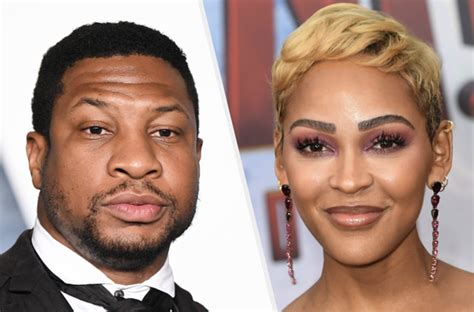 Jonathan Majors Spotted Holding Hands With Meagan Good For The FIRST
