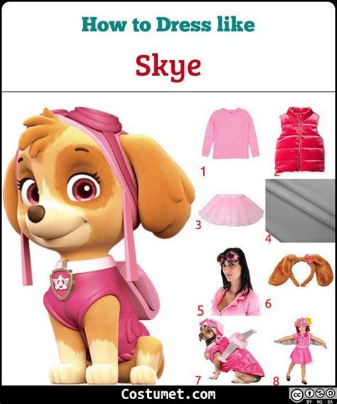 Skye Paw Patrol Costume Skye Paw Patrol Costume Paw Patrol Costume