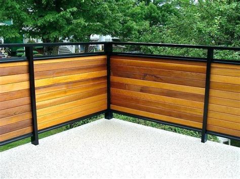 Privacy Screens For Deck Railings Railing Pictures Screen Downtown And