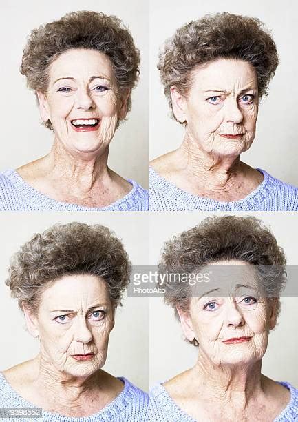 Happy And Sad Face Old Age Stock Fotos Und Bilder Getty Images