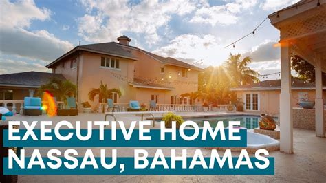 Executive Home Westridge Estates Nassau Bahamas Youtube