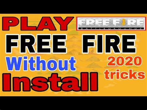 Garena free fire drops you and 49 other players into an arena to search for weapons and survive until garena free fire is a wonderful game that's fun to play. How to Play free fire without install | free fire there ...