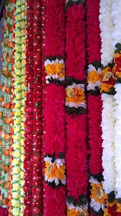 Deepavali or divali or the festival of lights is observed by hindus in recognition of the triumph of good over evil in the seventh month of the hindu calendar. Deepavali decor (With images) | Floral accessories, Indian ...