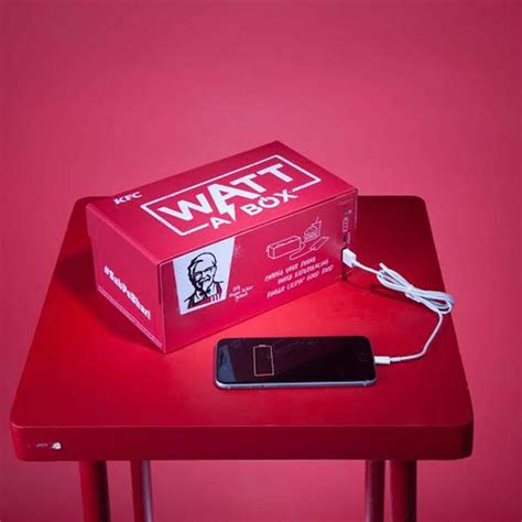 Choose from hot & crispy, smoky grilled chicken, burgers & chicken wings and our value buckets and get home delivery. KFC's Practical New Box of Chicken Can Charge Phones | Kfc ...