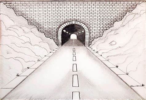 Highway Tunnel Cars Coloring Pages Architecture Sketch Coloring Pages