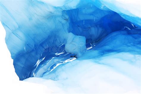 Melting Ice Cave At Fox Glacier New Zealand Stock Image Image Of