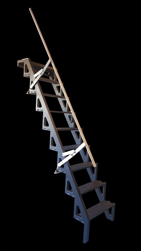 Bcompact Bamboo Folding Staircase Bamboo Folding Staircase By Bcompact