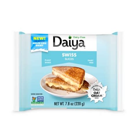 Daiya Dairy Free Swiss Sliced Cheese Slices Oz Jay C Food