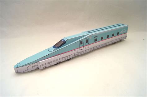 Paper Train Shinkansen Type E5 Hayabusa On Behance