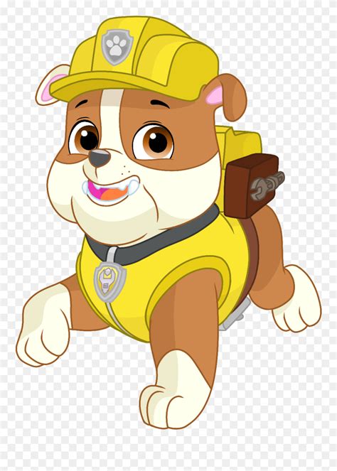 Show Accurate Rubble Paw Patrol Cartoon Clipart 5271510 Is A