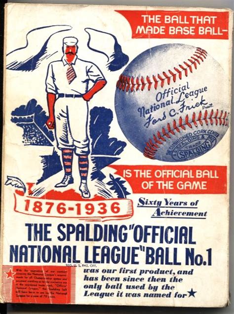 Spalding Official Baseball Guide 1936 Team Stats Results Photos Rosters
