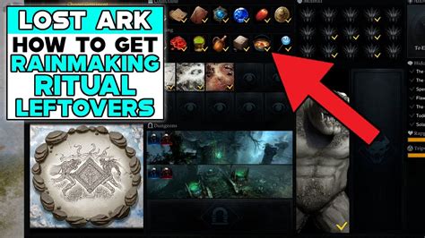 Lost Ark How To Get Rainmaking Ritual Leftovers Youtube