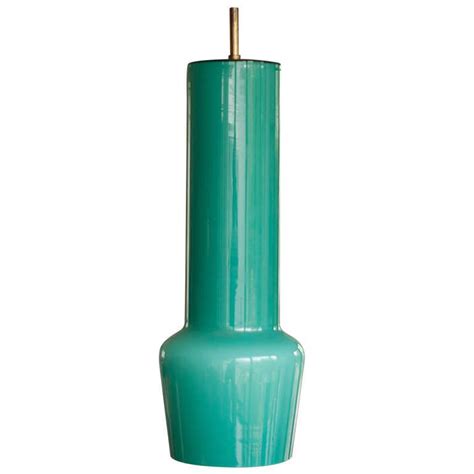 Glass Pendant Lamp Designed By Massimo Vignelli For Venini Murano