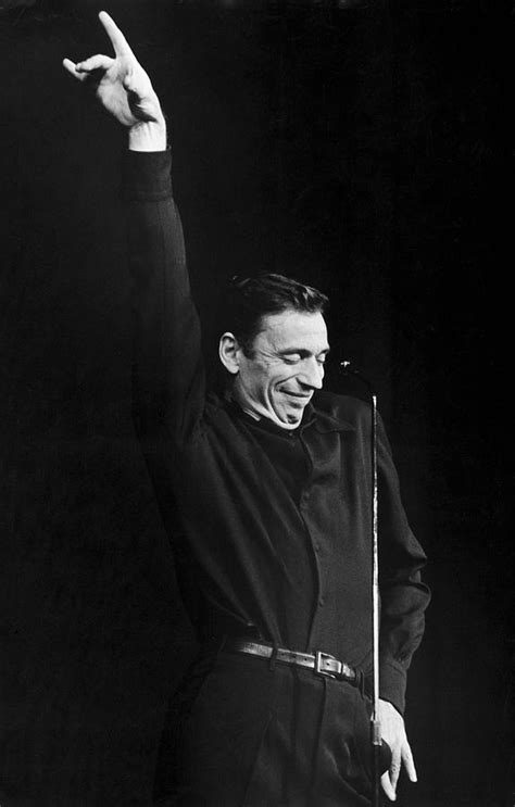 Yves Montand In 1960 By Herve Gloaguen