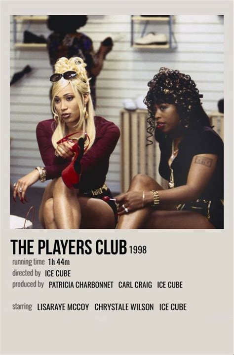The Players Club Iconic Movies Iconic Movie Posters S Black Movies