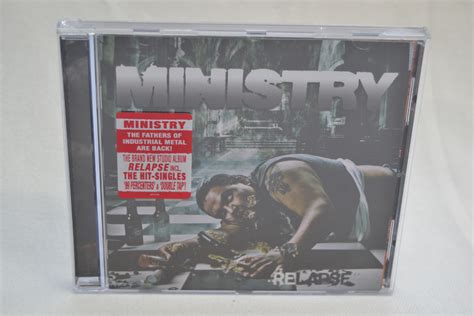 Ministry Relapse Cd Gothic And Electro Audio Afm Records