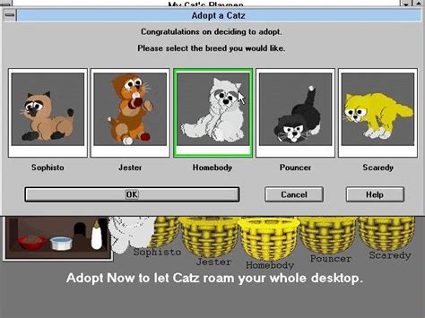 Catz Your Computer Petz Screenshots For Windows 3x Mobygames