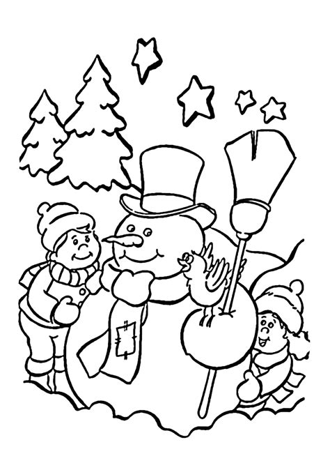 Free Holiday Coloring Sheets For Kids