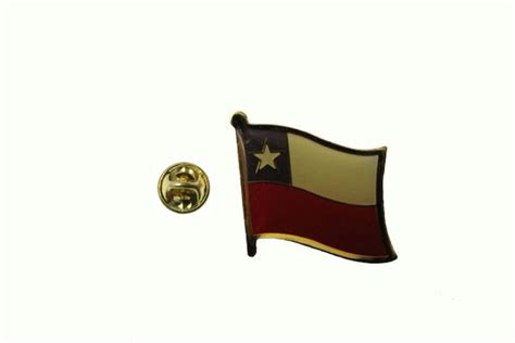 Chile National Country Flag Lapel Pin Badge Shopping For Pins
