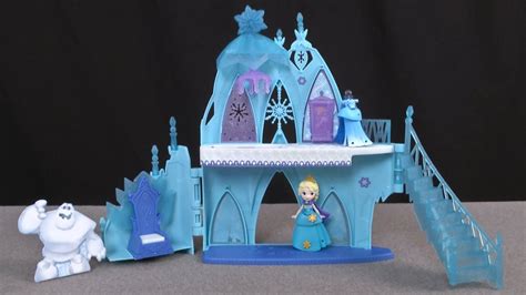 Disney Frozen Little Kingdom Elsas Frozen Castle From Hasbro Youtube